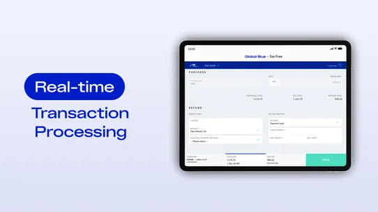 Global Blue Tax Free Connector screenshot
