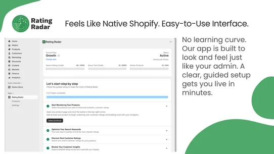 Rating Radar | AI Star Ratings screenshot