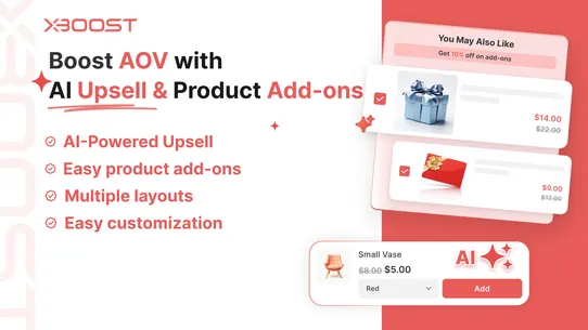 XB: AI Product Upsell &amp; Addons screenshot