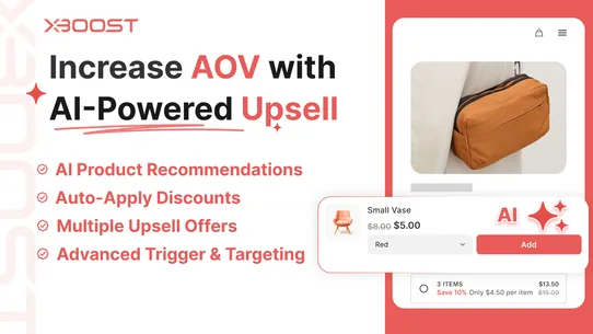 XB: AI Product Upsell &amp; Addons screenshot