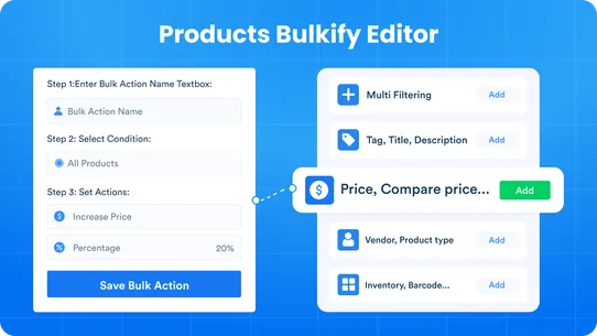 Products Bulkify Editor screenshot