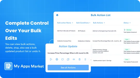 Products Bulkify Editor screenshot