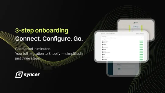 Syncer store migration screenshot