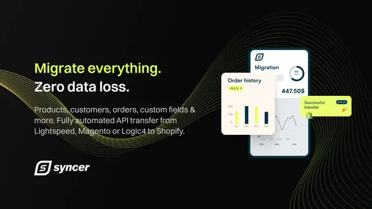 Syncer store migration screenshot