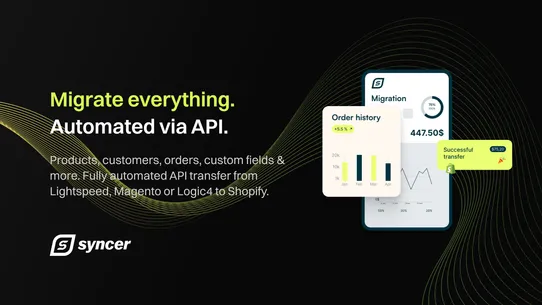 Syncer store migration screenshot