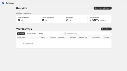 SignalStitch: Post‑Buy Survey screenshot