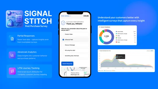 SignalStitch: Post‑Buy Survey screenshot