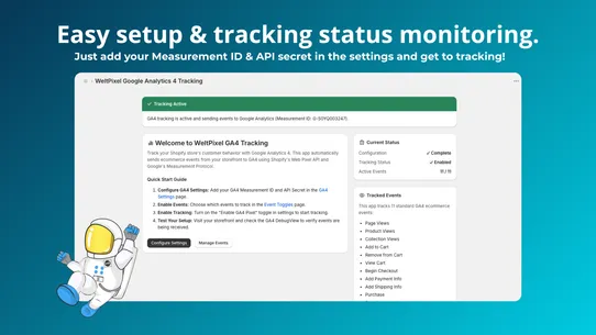 WeltPixel ‑ GA4 Tracking Pixel screenshot