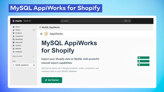 MySQL AppiWorks screenshot