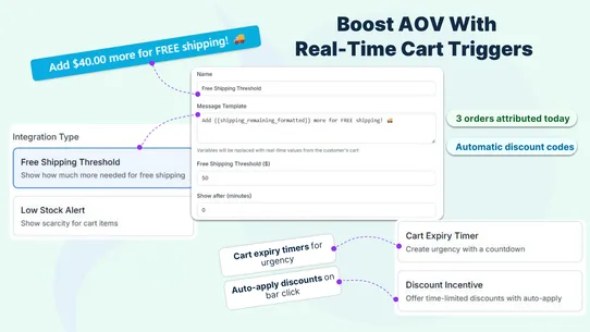 Smart Announcement Bar Pro screenshot