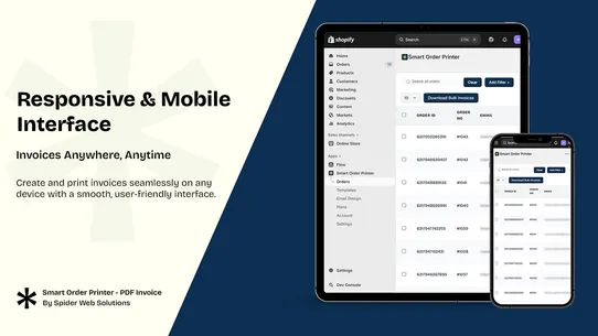 Smart Order Printer screenshot