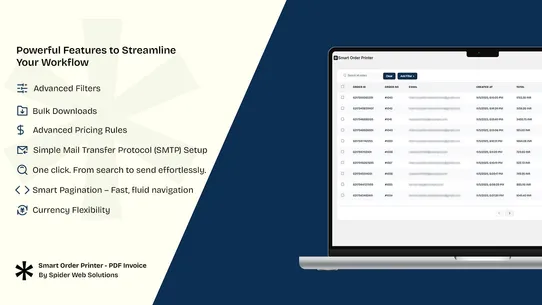 Smart Order Printer screenshot