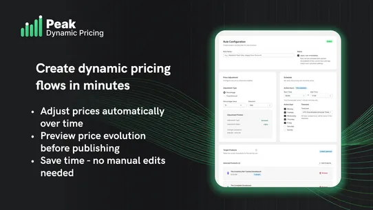 Peak ‑ Dynamic Pricing screenshot