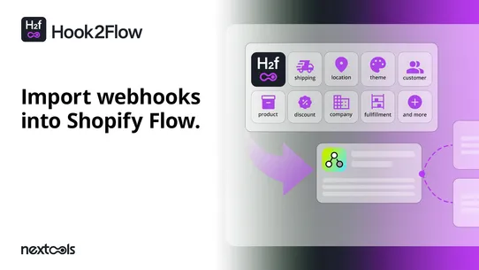 Hook2Flow: webhooks into Flow screenshot