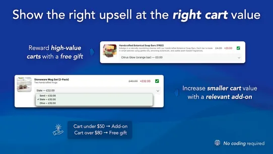 AS: Cart Page Checkbox Upsell screenshot