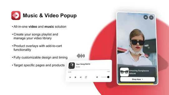 LTR | Music &amp; Video Popup screenshot
