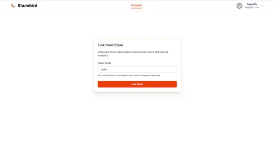 Shumbird ‑ AI traffic tracking screenshot
