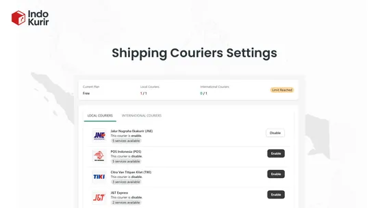 IndoKurir ‑ Indonesia Shipping screenshot