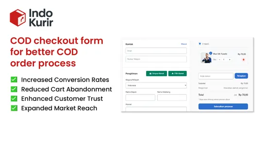 IndoKurir ‑ Indonesia Shipping screenshot