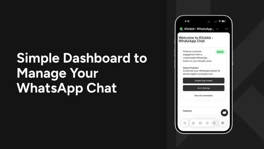 Klickkk : WhatsApp Chat screenshot