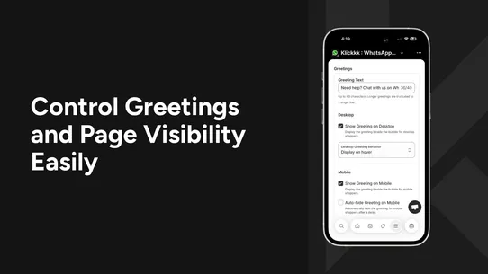 Klickkk : WhatsApp Chat screenshot