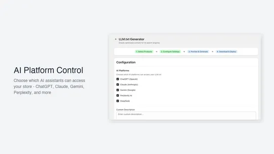 LLMs.txt Generator‑AI Traffic screenshot