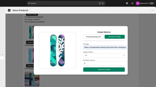 Klyps ‑ AI Images &amp; Videos screenshot