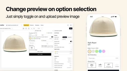 Podifai Product Customizer screenshot