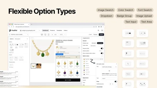 Podifai Product Customizer screenshot