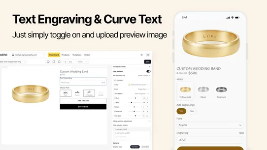 Podifai Product Customizer screenshot