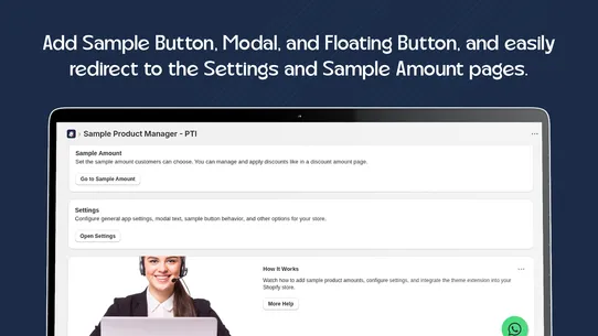 Sample Product Manager ‑ PTI screenshot