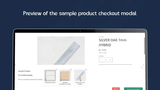 Sample Product Manager ‑ PTI screenshot