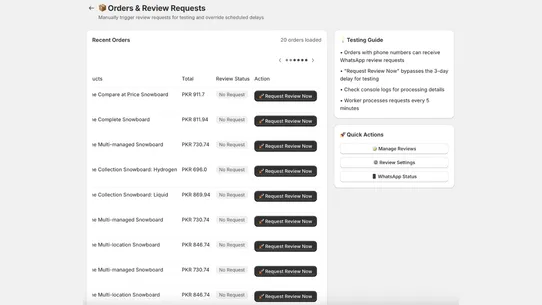 WhatKaBot: WhatsApp Reviews screenshot