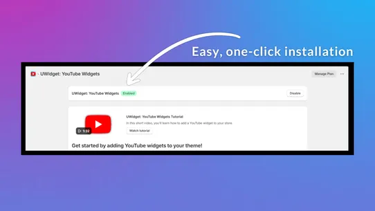 UWidget: Youtube Widgets screenshot