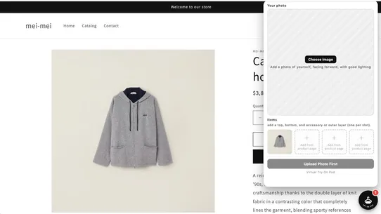 TryOnPod ‑ Virtual Try On Room screenshot