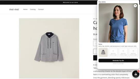 TryOnPod ‑ Virtual Try On Room screenshot