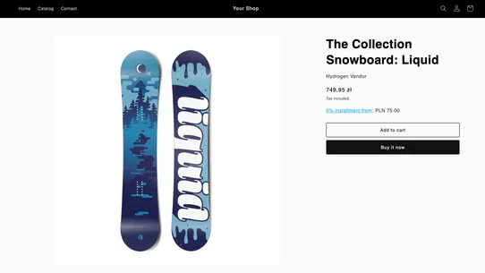 PayU GPO — Credit Widget screenshot