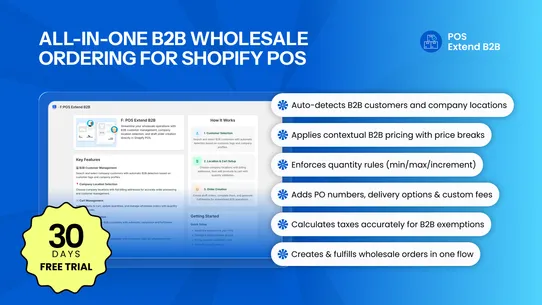 F: B2B POS Extend Wholesale screenshot