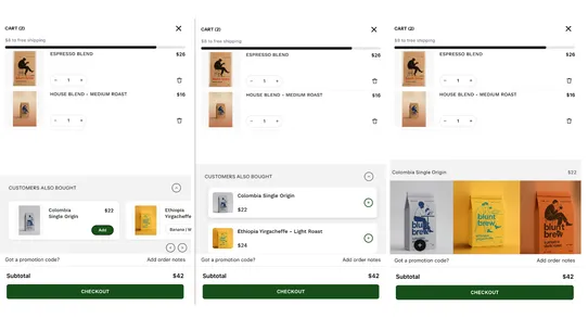 Cart Uplift: AI Upsells &amp; FBT screenshot
