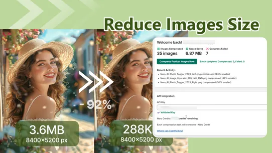 Nero AI Photo Optimizer screenshot