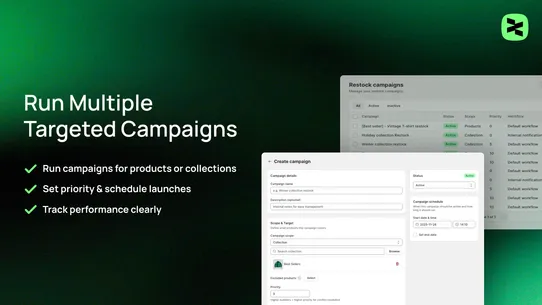 XFlow Back in Stock Automation screenshot