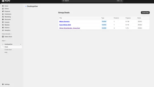 DealTogether screenshot