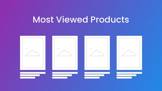 Most Viewed Products screenshot