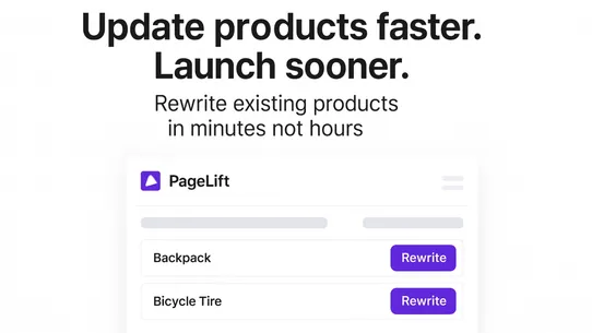 PageLift‑Product Optimization screenshot