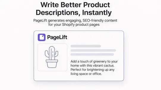 PageLift‑Product Optimization screenshot