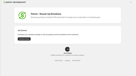 Patron: Round Up Donations screenshot
