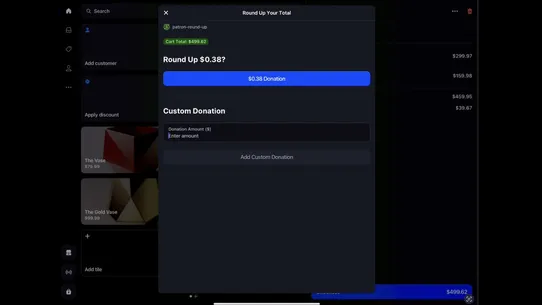 Patron: Round Up Donations screenshot