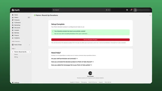 Patron: Round Up Donations screenshot