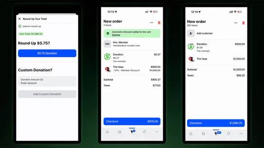 Patron: Round Up Donations screenshot
