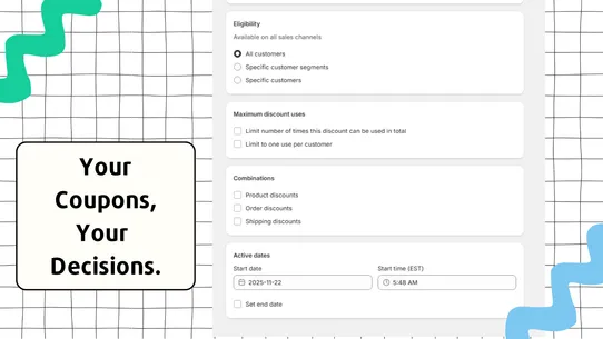 CapMax ‑ Discount Cap &amp; Limits screenshot